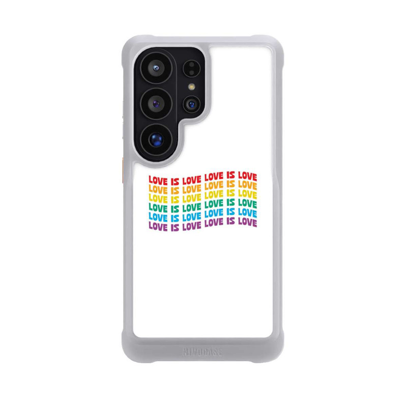 Galaxy S26 Ultra NIVOmax Love is Love Flag