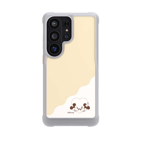 Samsung Galaxy S26 Ultra NIVOmax Mickey and Minnie Love Heart Beige