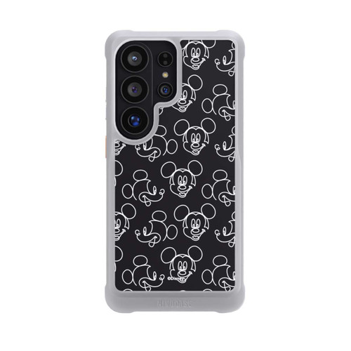 Samsung Galaxy S26 Ultra NIVOmax Disney Mickey Faces Black Line Art Pattern