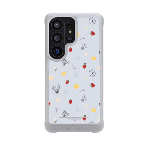 Samsung Galaxy S26 Ultra NIVOmax Winnie the Pooh and Friends Strawberry Pattern Blue