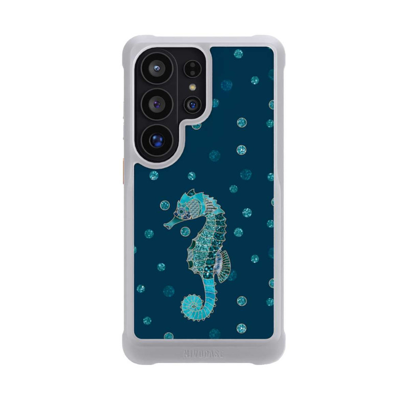 Galaxy S26 Ultra NIVOmax Glamour Sea Horse Art