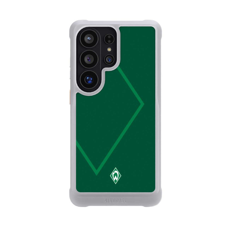 Galaxy S26 Ultra NIVOmax Werder Grün Rautenelement