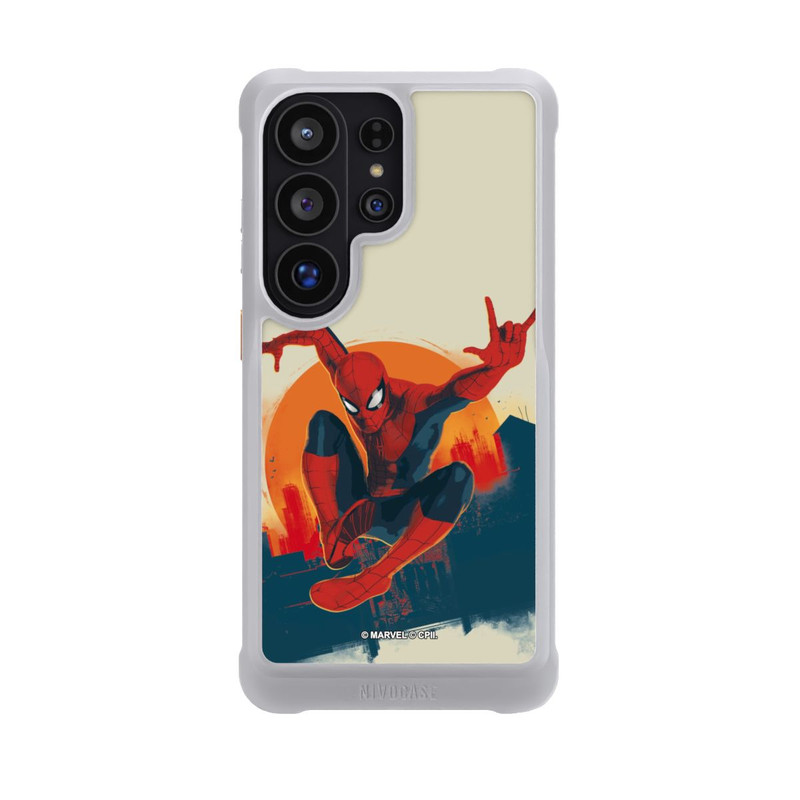 Galaxy S26 Ultra NIVOmax Spider-Man Hero Force beige