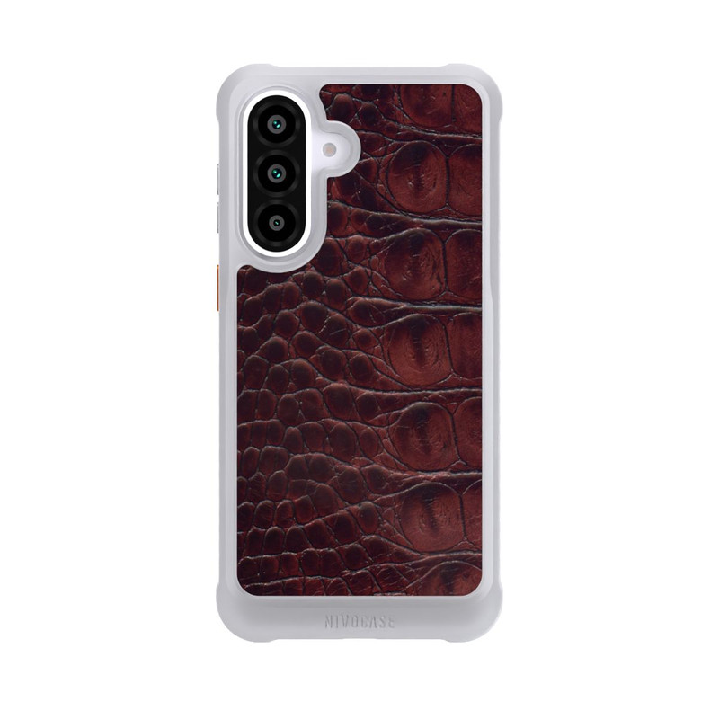 Galaxy A57 5G NIVOmax Croco Dark Brown
