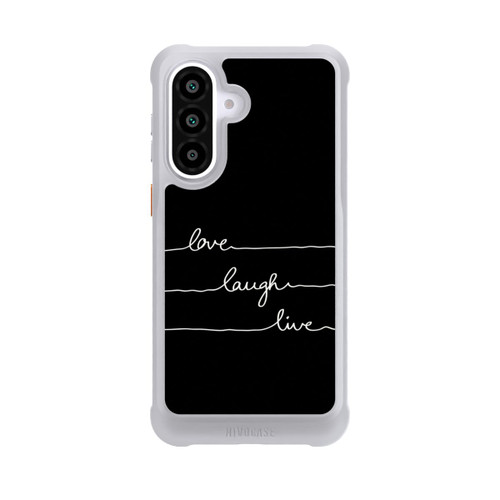 Samsung Galaxy A57 5G NIVOmax Love Laugh Live blanc/noir
