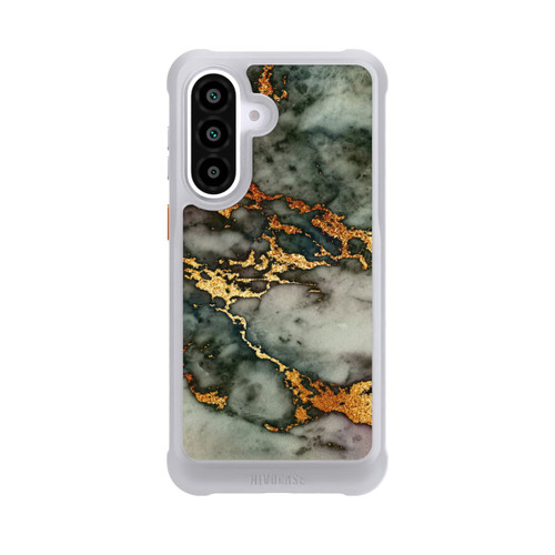 Samsung Galaxy A57 5G NIVOmax Grey and Golden Marble Look