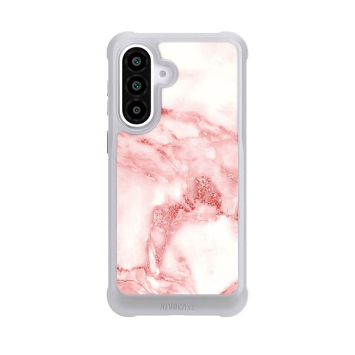 Samsung Galaxy A57 5G NIVOmax Pink and White Marble