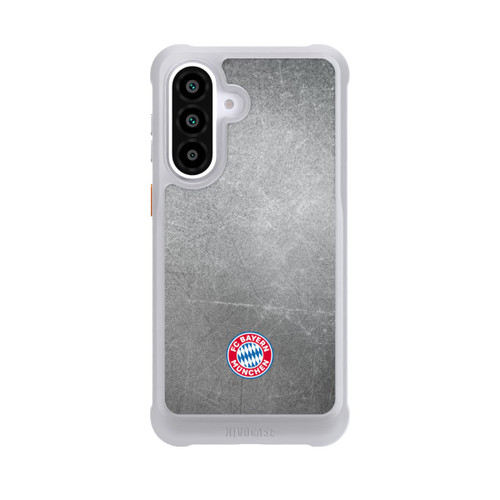 Samsung Galaxy A57 5G NIVOmax Logo FCB Classique Petit - Coloré sur Fond Métallique