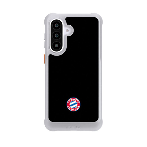 Samsung Galaxy A57 5G NIVOmax Logo FCB Classique Petit - Coloré sur Fond Noir