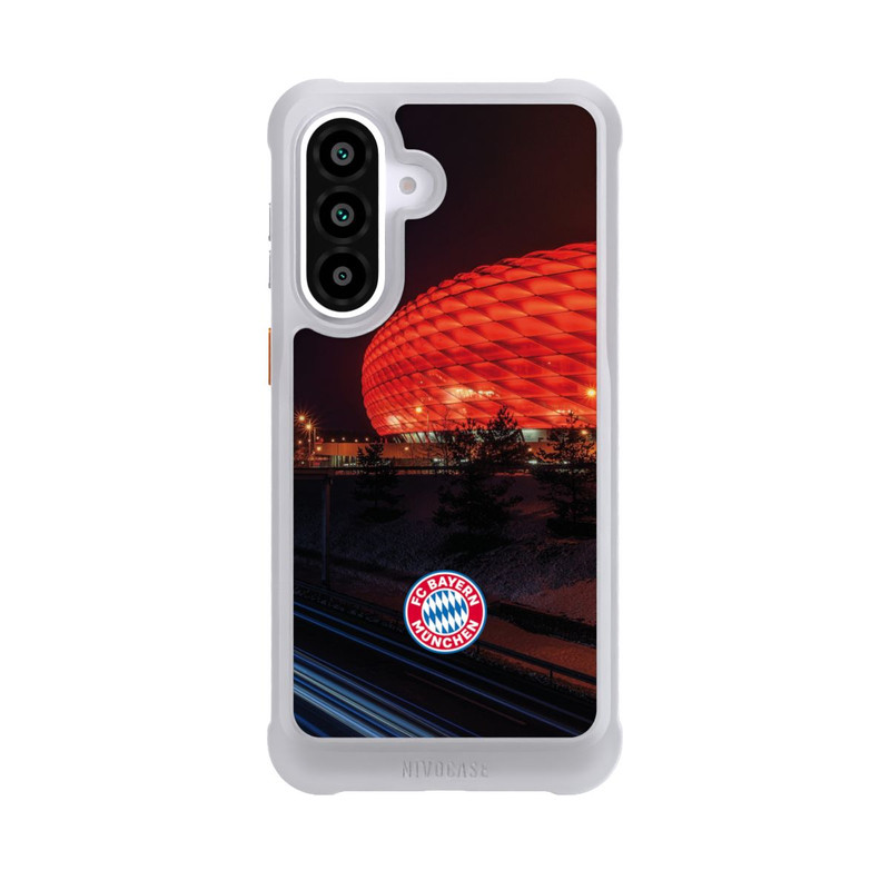 Galaxy A57 5G NIVOmax Allianz Arena bei Nacht FCB