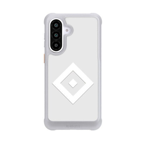 Samsung Galaxy A57 5G NIVOmax Rauten Logo auf HSV Grau
