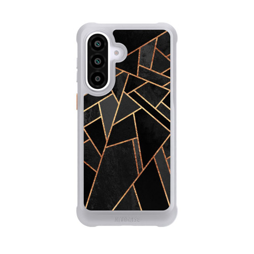 Samsung Galaxy A57 5G NIVOmax Schwarze Nacht Gold Druck