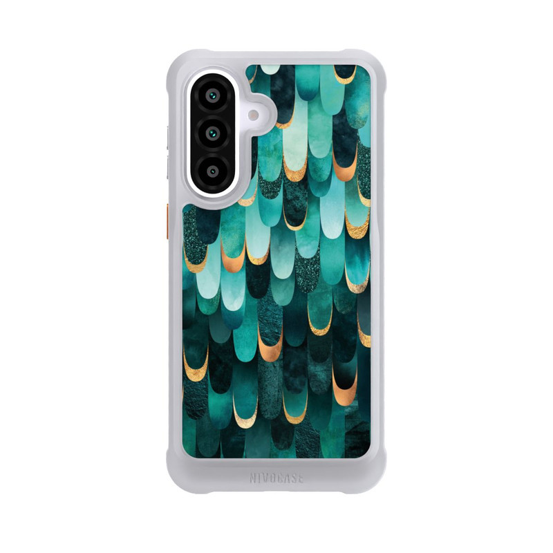 Galaxy A57 5G NIVOmax Gefiedert Türkis Golddruck