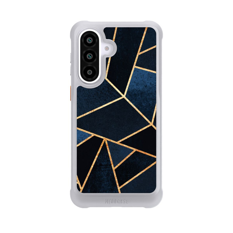 Galaxy A57 5G NIVOmax Navy Stein Golddruck