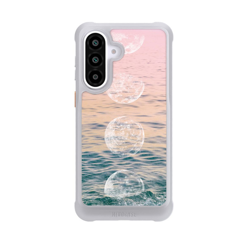 Galaxy A57 5G NIVOmax Mondphasen am Strand