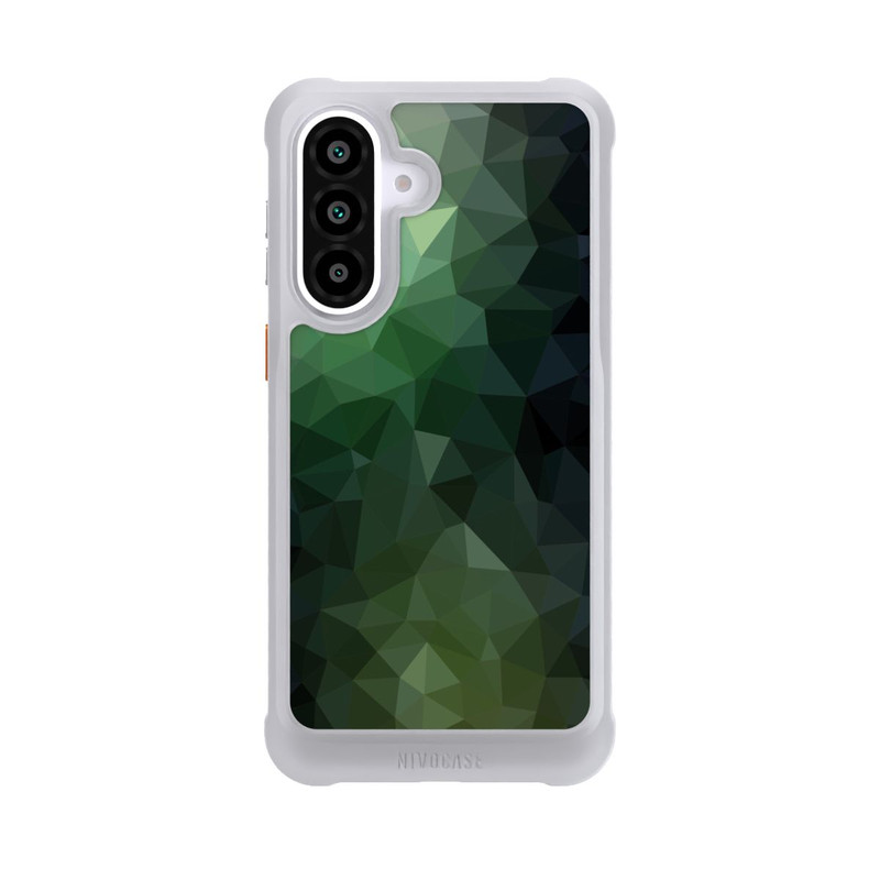 Galaxy A57 5G NIVOmax Polygonal Mosaic Green