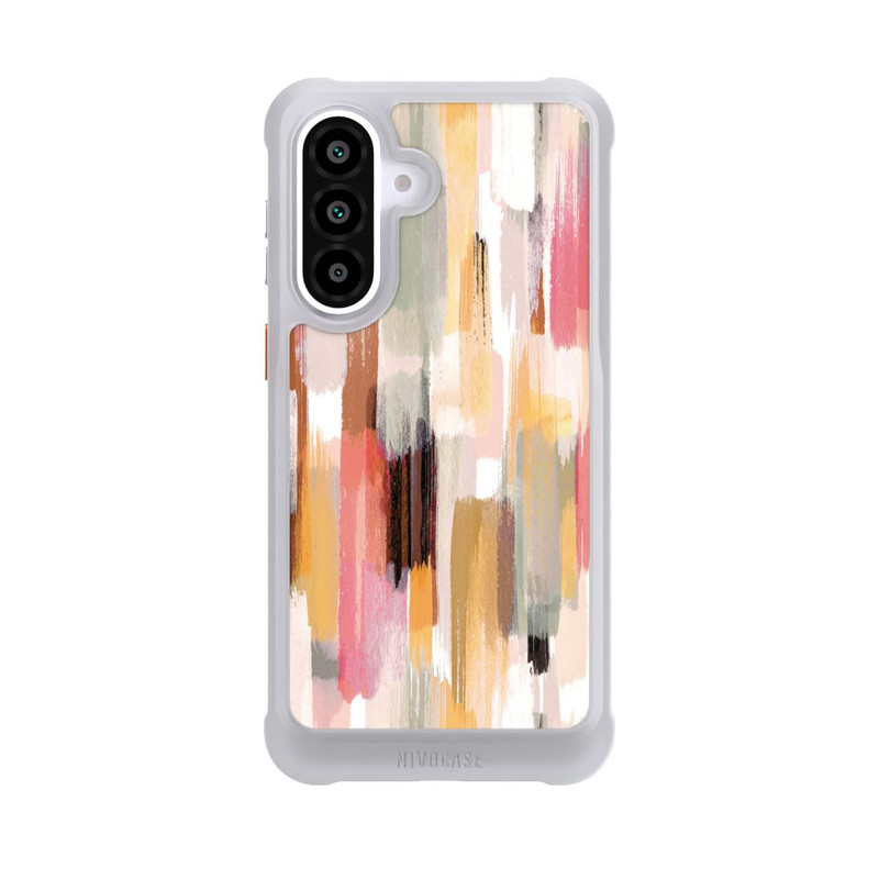 Galaxy A57 5G NIVOmax Abstract Brushstrokes Autumn Shades