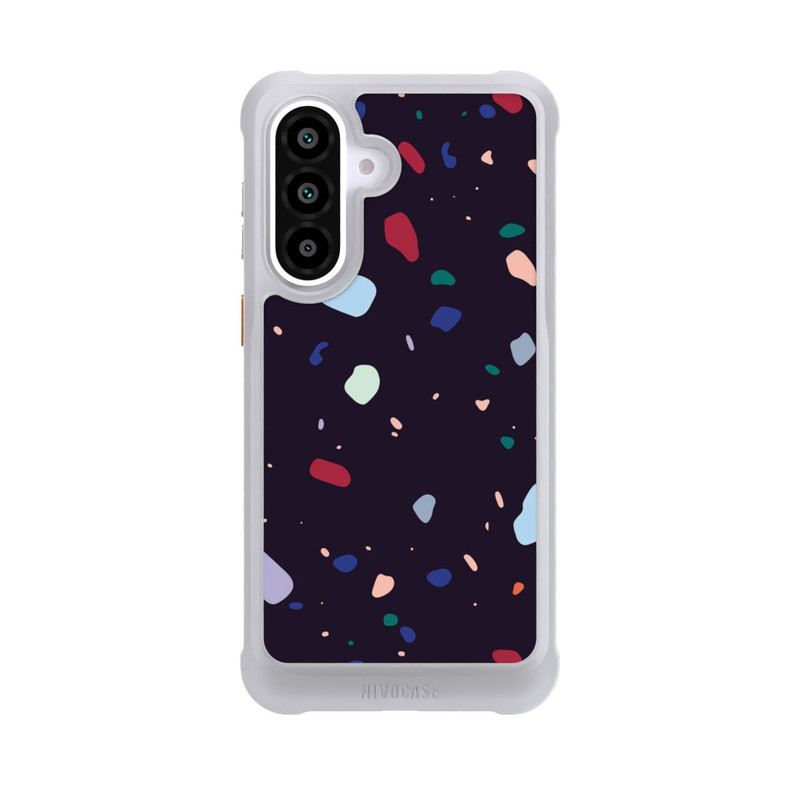 Galaxy A57 5G NIVOmax Modern Dark Rounded Terrazzo