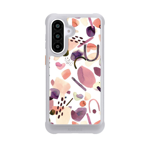 Samsung Galaxy A57 5G NIVOmax Abstrakte Formen aquarell lila