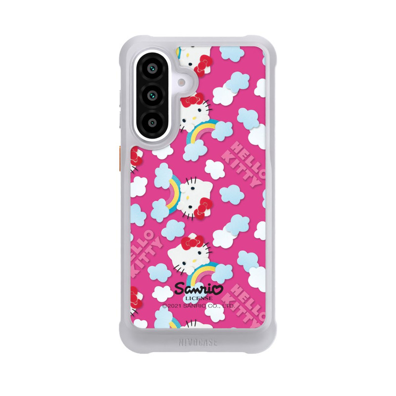 Galaxy A57 5G NIVOmax Hello Kitty Regenbogenmuster