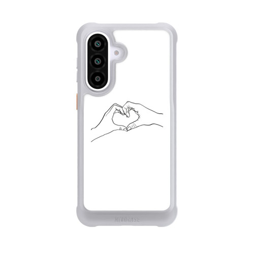 Samsung Galaxy A57 5G NIVOmax Herz Hände Line Art