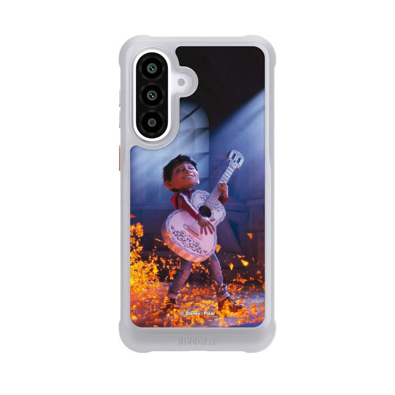 Galaxy A57 5G NIVOmax Miguel Coco Gitarrenfilm-Szene