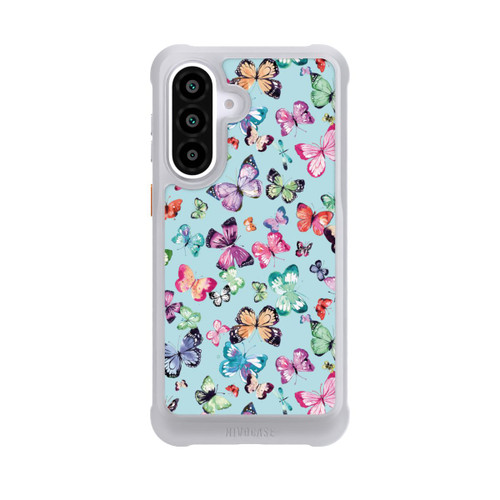 Samsung Galaxy A57 5G NIVOmax Schmetterlinge rosa orange blau