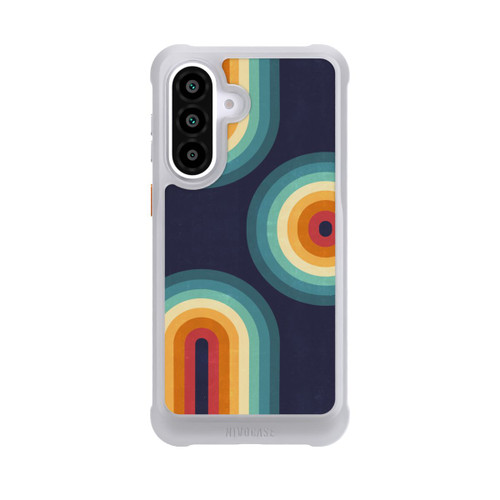 Samsung Galaxy A57 5G NIVOmax Double Rainbow on Blue