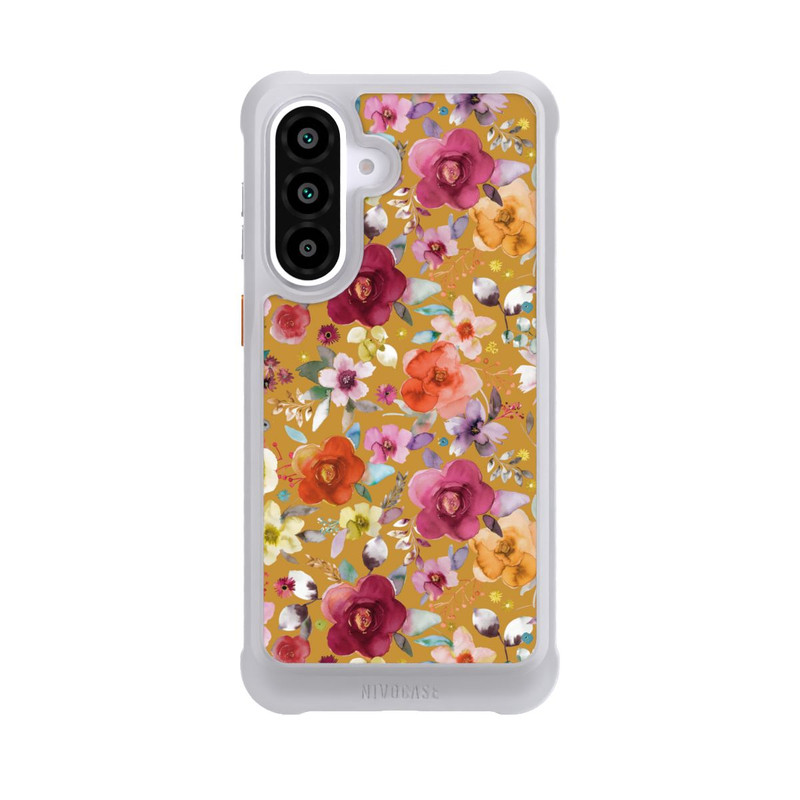 Galaxy A57 5G NIVOmax Spring Floral Bouquets Mustard