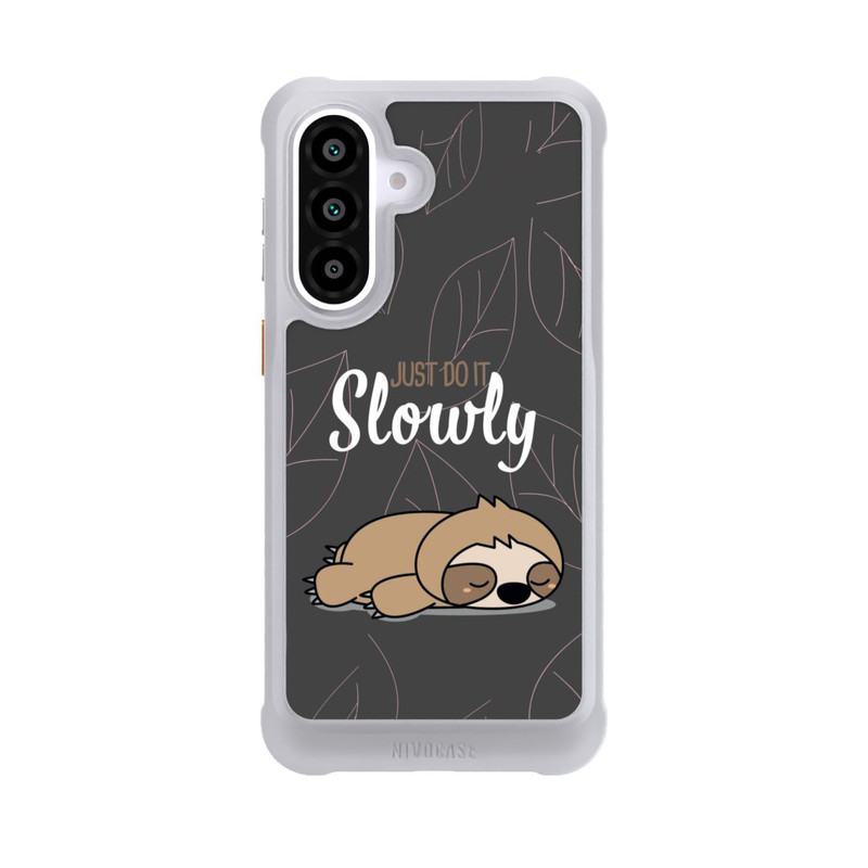 Galaxy A57 5G NIVOmax Just Do It Slowly Sloth Grey