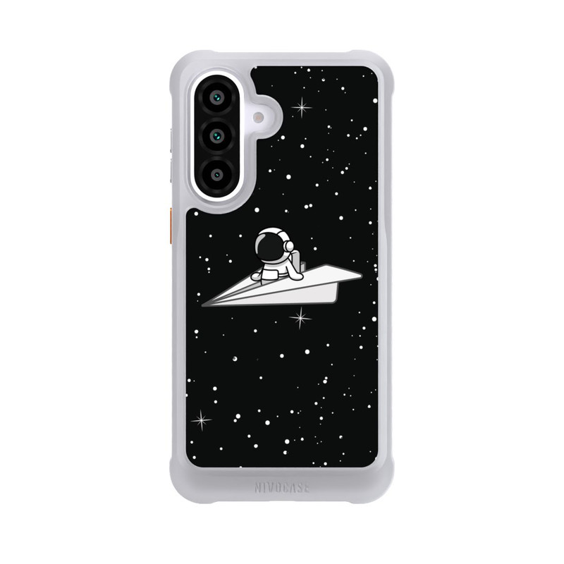 Galaxy A57 5G NIVOmax Astronaut Paper Plane Comic