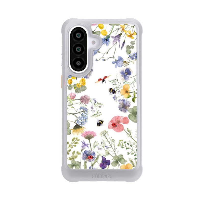 Galaxy A57 5G NIVOmax Colourful Spring Flowers and Bees