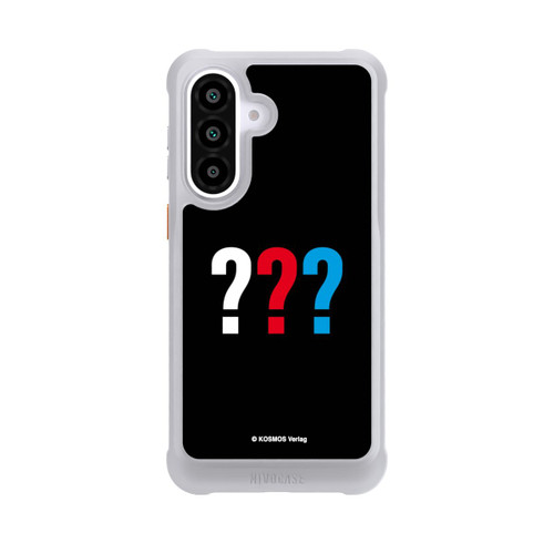 Samsung Galaxy A57 5G NIVOmax Drei Fragezeichen Logo