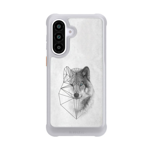 Samsung Galaxy A57 5G NIVOmax Polygonaler Wolf