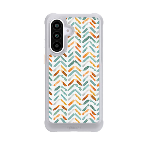 Samsung Galaxy A57 5G NIVOmax Elegant Fall Chevron Blue Orange