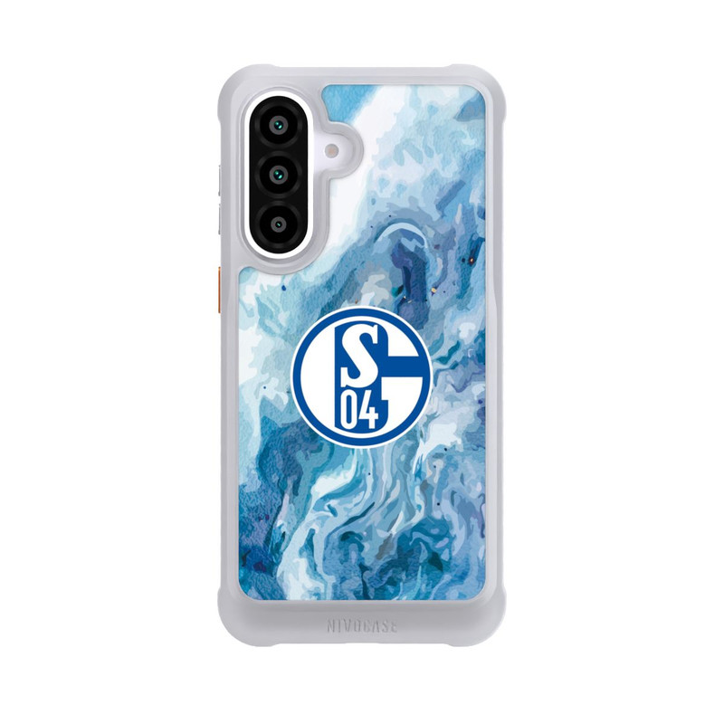 Galaxy A57 5G NIVOmax Schalke 04 Flüssig Blau