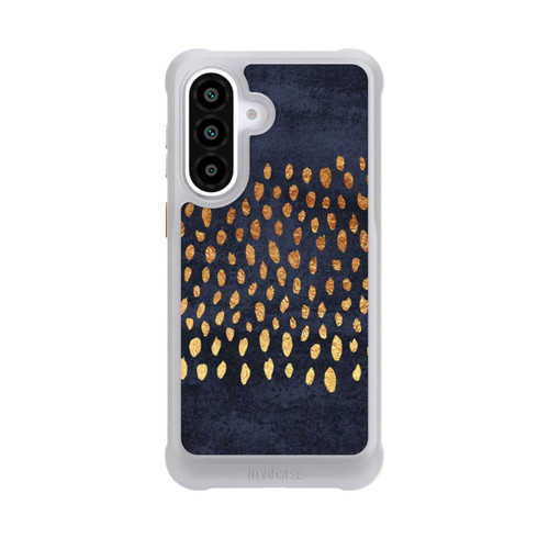 Samsung Galaxy A57 5G NIVOmax Muster Gold und Marine