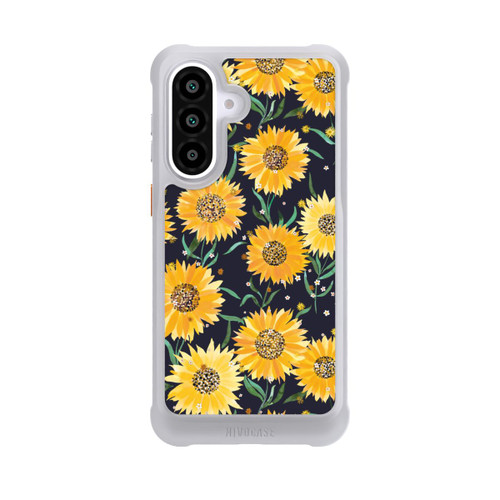 Samsung Galaxy A57 5G NIVOmax Sonnenblumen schwarz