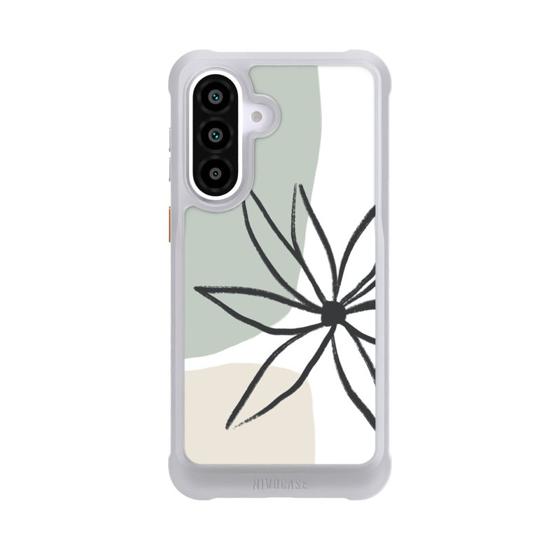 Galaxy A57 5G NIVOmax Blume Minze und Sahne