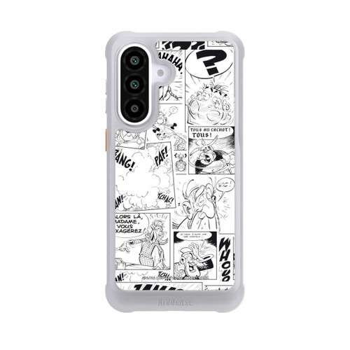 Samsung Galaxy A57 5G NIVOmax BD Astérix Blanc &amp; Noir