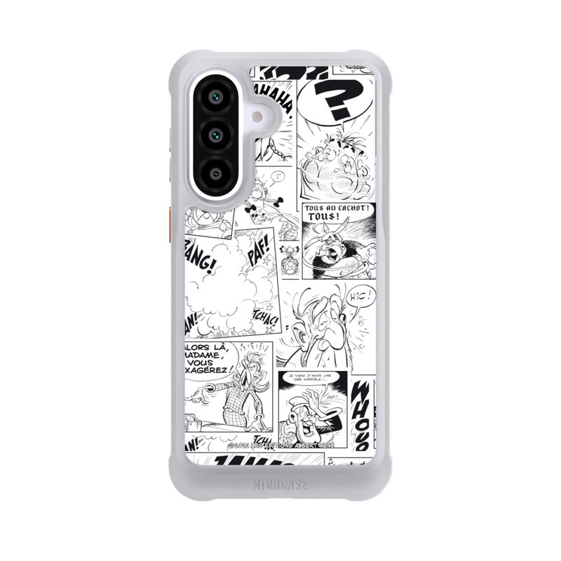 Galaxy A57 5G NIVOmax BD Astérix Blanc & Noir