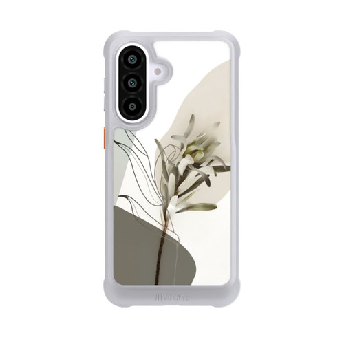 Samsung Galaxy A57 5G NIVOmax Boho Line Art Olivgrün