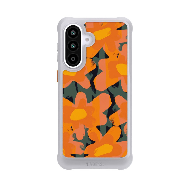 Galaxy A57 5G NIVOmax Prairie Fleurie Orange