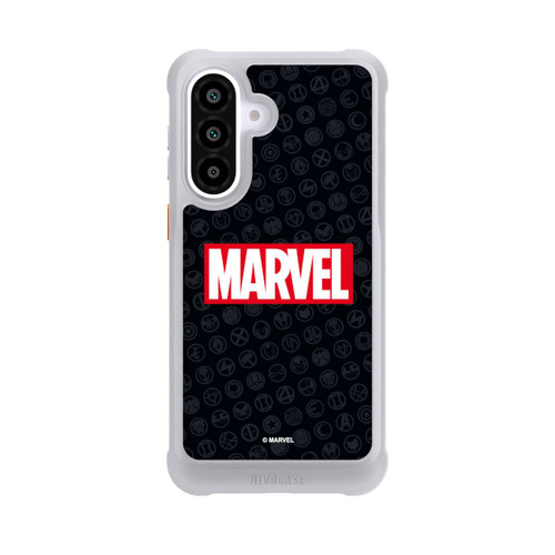 Samsung Galaxy A57 5G NIVOmax Marvel Logo Black Red 