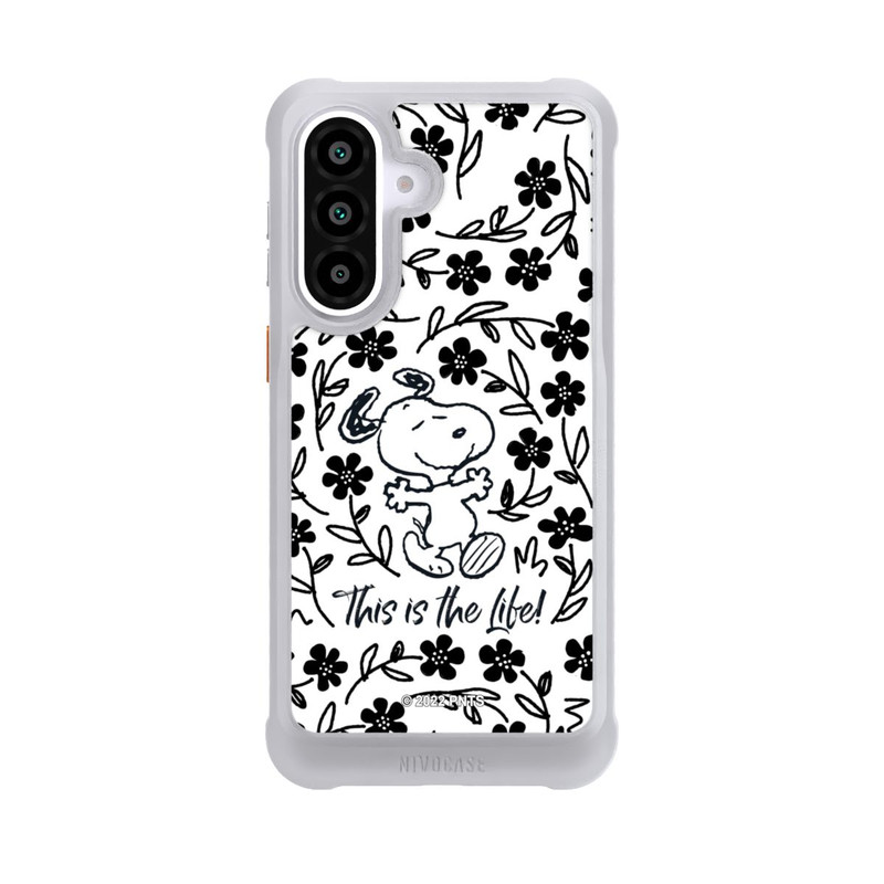 Galaxy A57 5G NIVOmax Snoopy Black and White This Is The Life