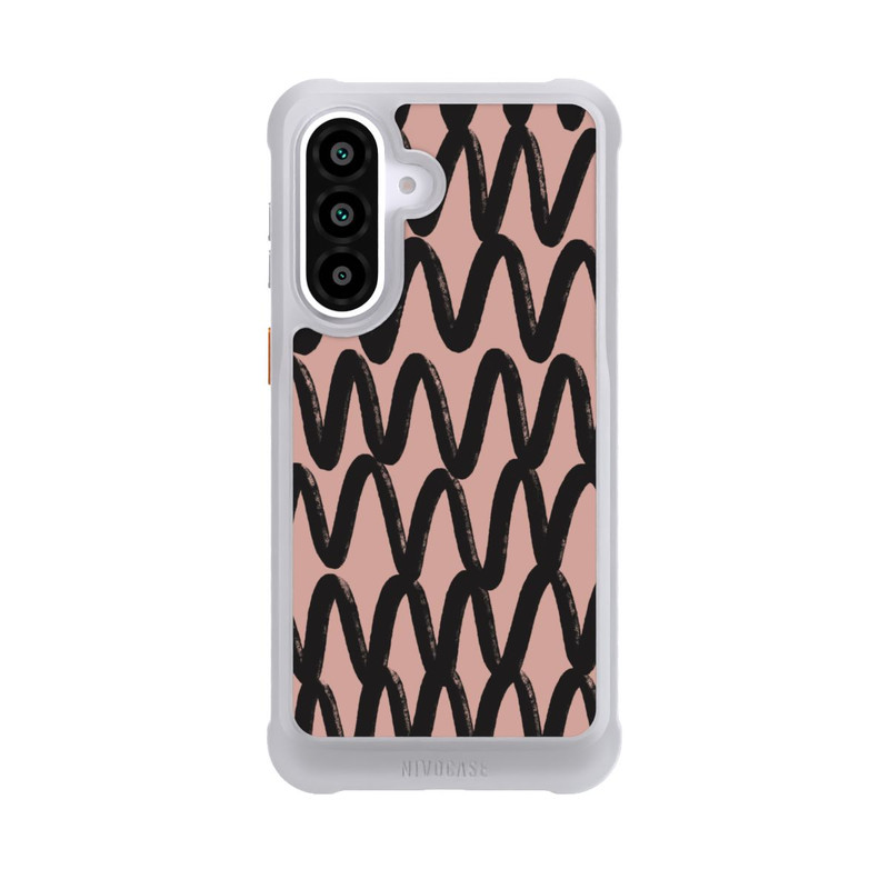 Galaxy A57 5G NIVOmax Zig Zag Noir
