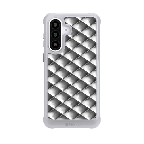 Samsung Galaxy A57 5G NIVOmax Glamour Silver Squares