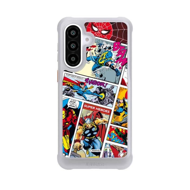 Galaxy A57 5G NIVOmax Marvel Retro Comic Blue