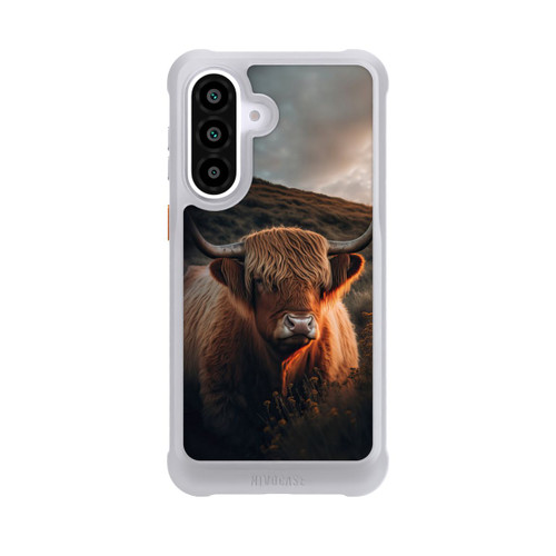 Samsung Galaxy A57 5G NIVOmax Vache Highland avec de grandes cornes avec IA