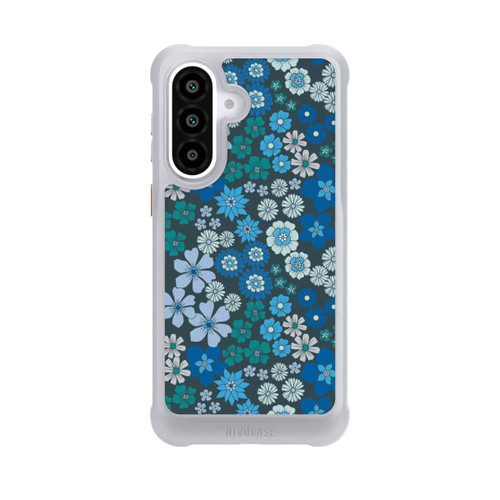 Samsung Galaxy A57 5G NIVOmax Blaue Blumen DeinDesign